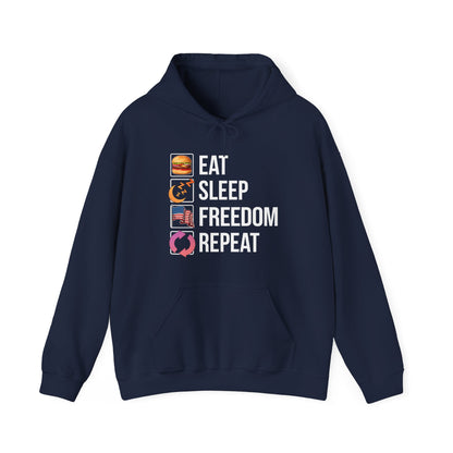 Eat. Sleep. Freedom. Repeat.