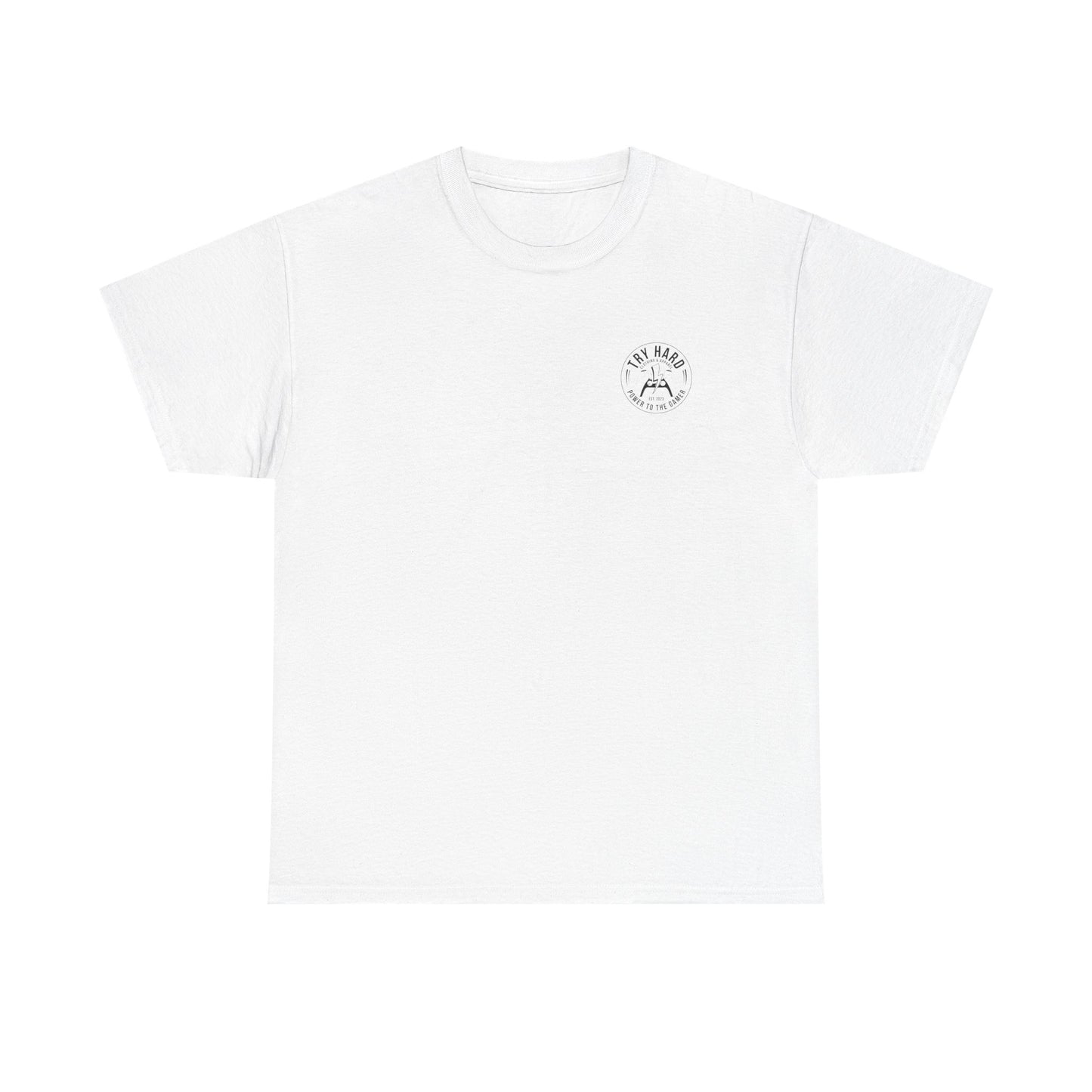Try Hard Logo - Black & White