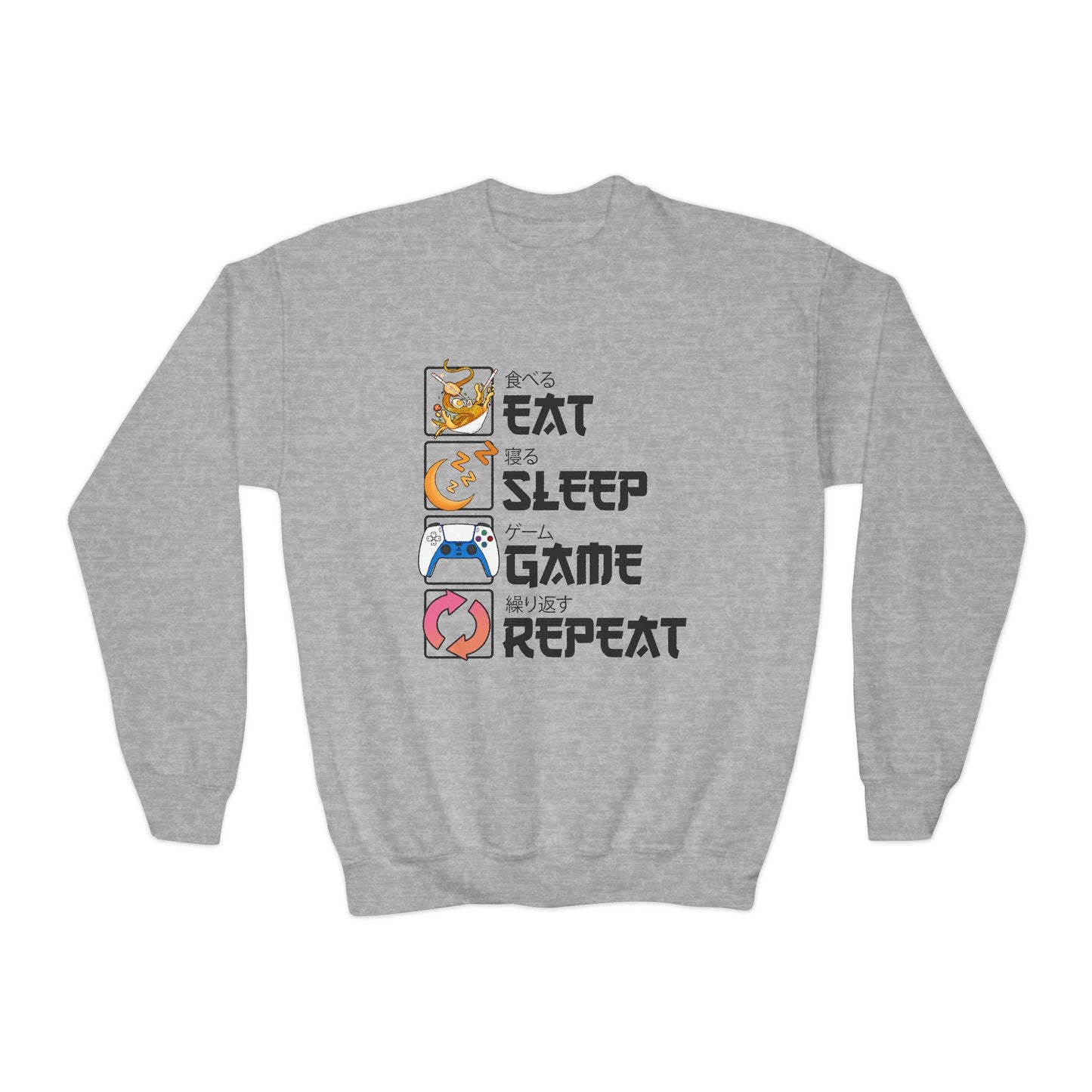 Eat. Sleep. Game. Repeat. (Anime Version)