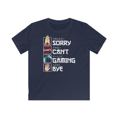 Sorry. Can't. Gaming. Bye. (Anime Version)