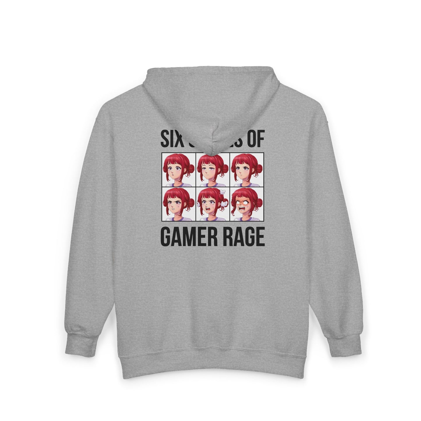 Six Stages of Gamer Rage (Female Version)