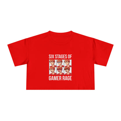 Six Stages of Gamer Rage (Male Version)