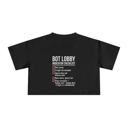 Bot Lobby Indicator Checklist