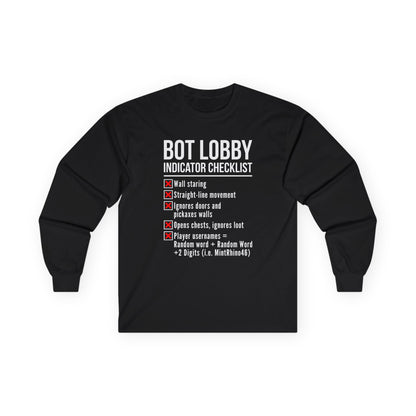 Bot Lobby Indicator Checklist