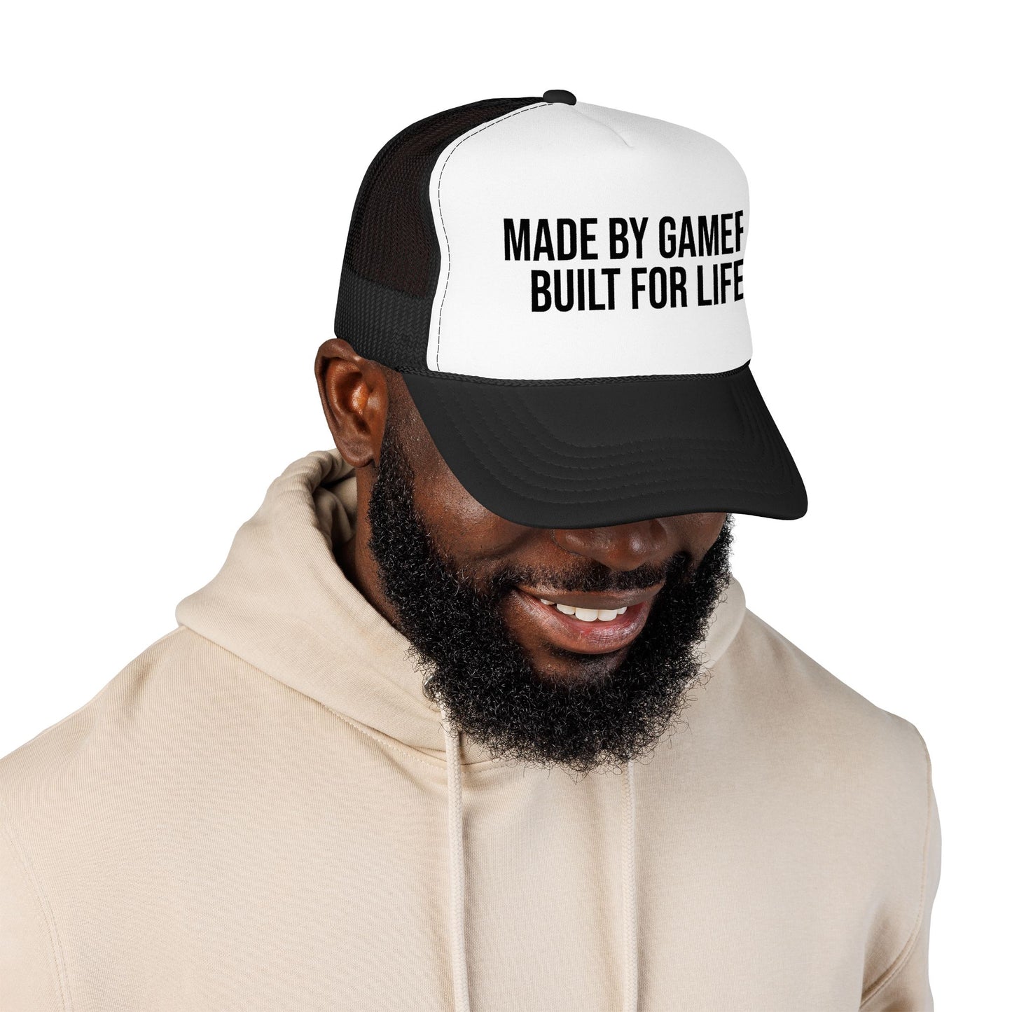 Made by Gamers Built for Life Foam Mesh Trucker Hat