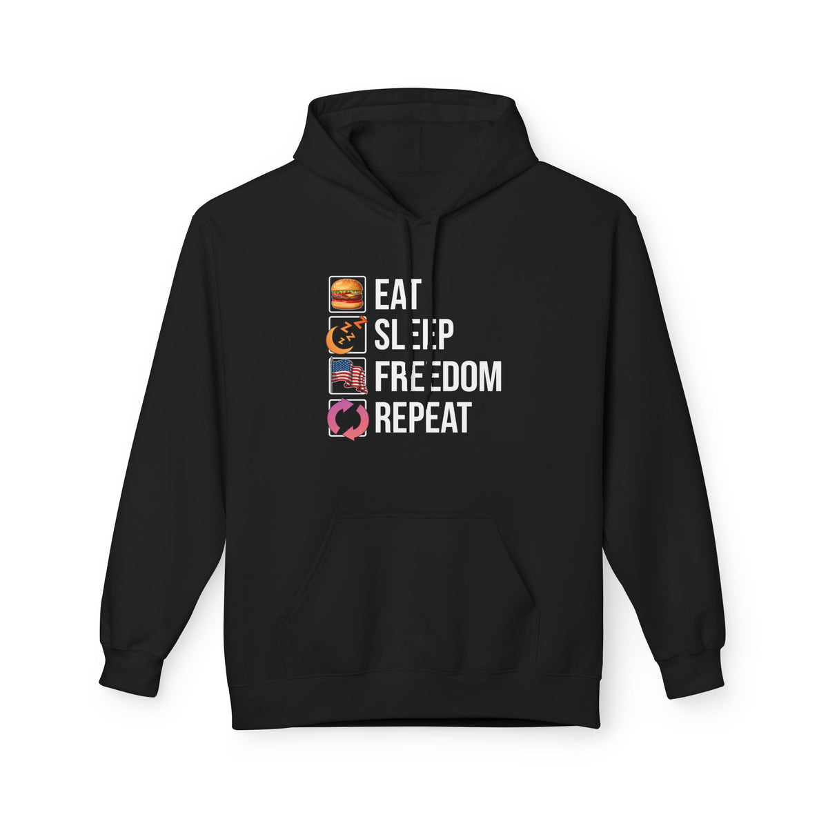 Eat. Sleep. Freedom. Repeat.