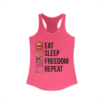 Eat. Sleep. Freedom. Repeat.