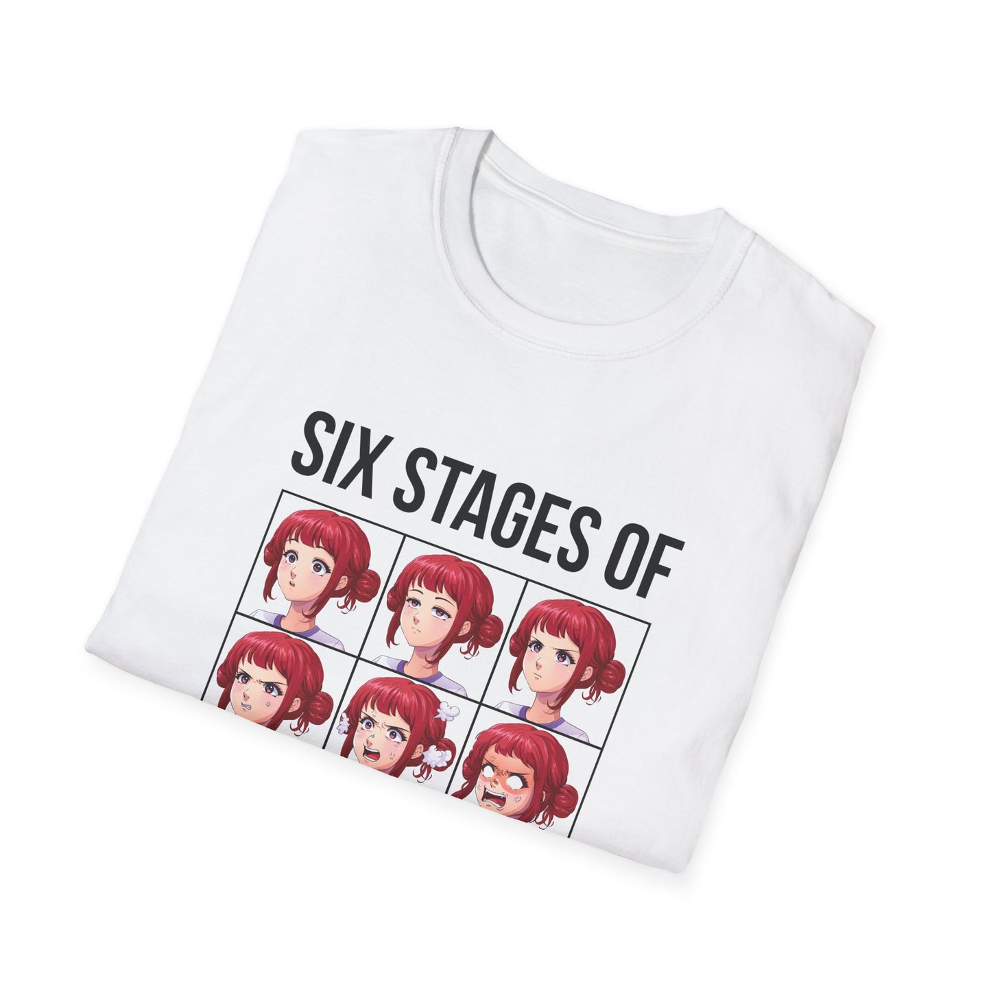 Six Stages of Gamer Rage (Female Version)