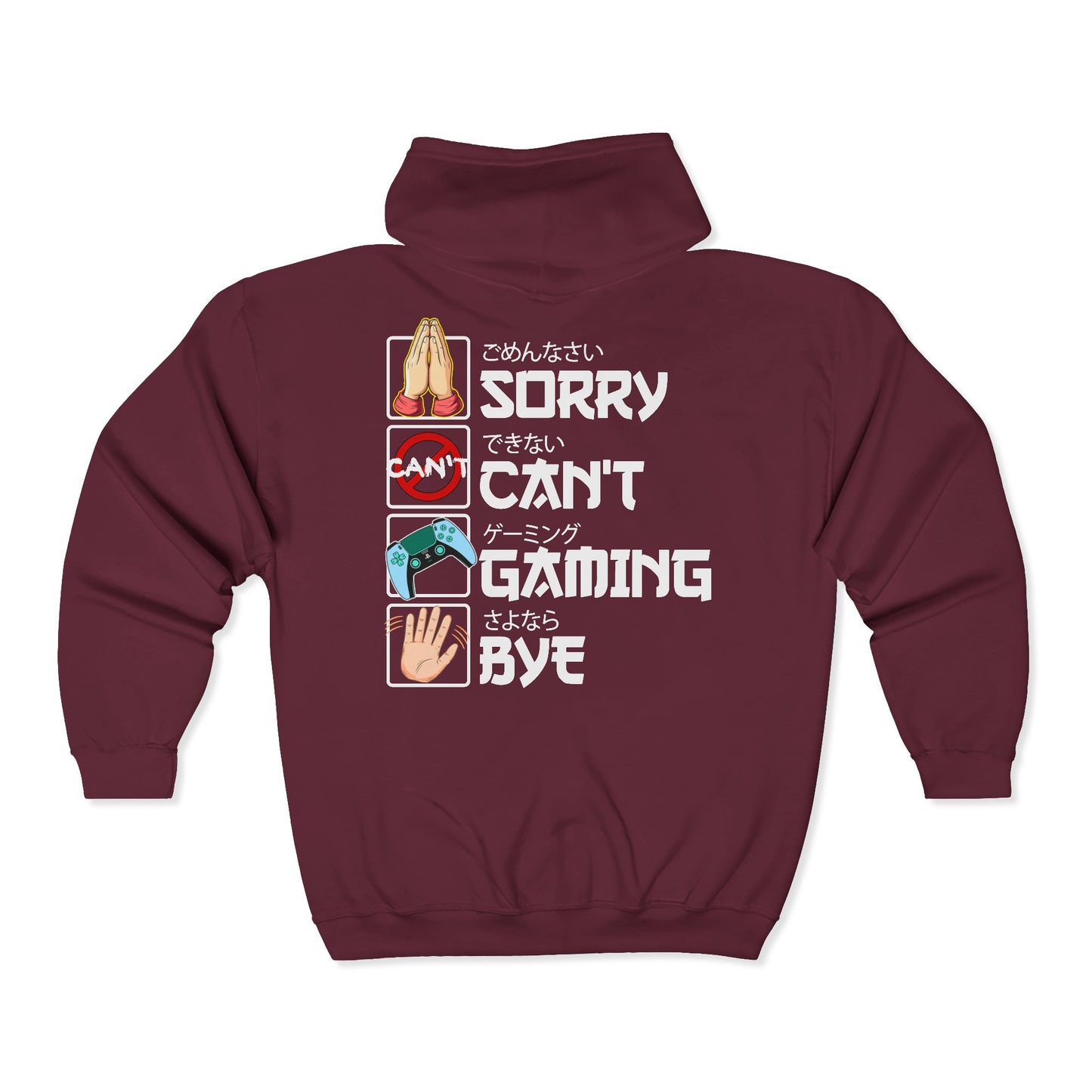 Sorry. Can't. Gaming. Bye. (Anime Version)