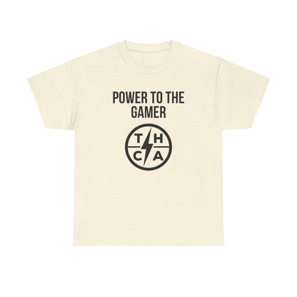 Power to the Gamer (THCA Logo)