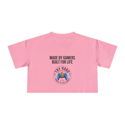 Made By Gamers, Built For Life (Try Hard Logo - Color)