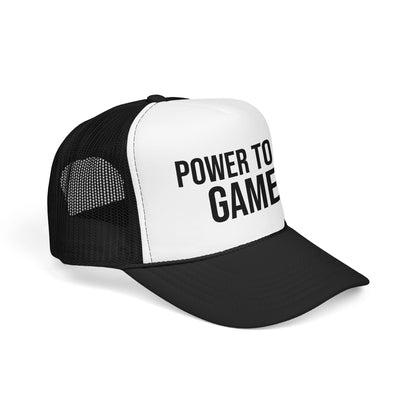 Power to the Gamer Foam Mesh Trucker Hat