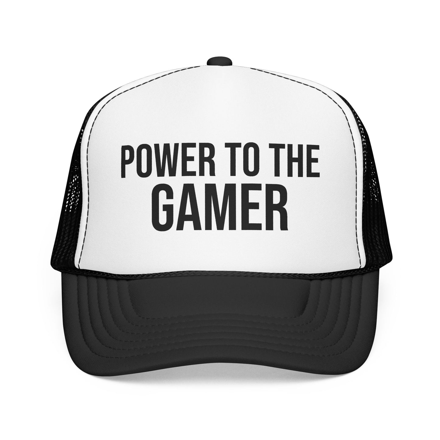 Power to the Gamer Foam Mesh Trucker Hat