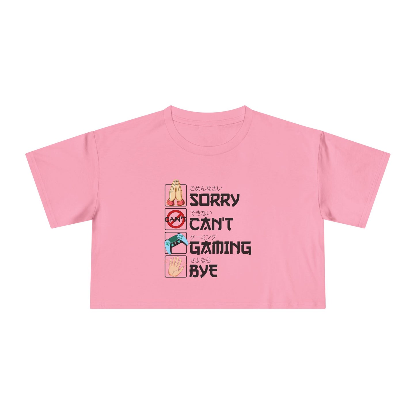Sorry. Can't. Gaming. Bye. (Anime Version)