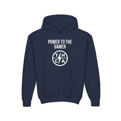 Power to the Gamer (THCA Logo)