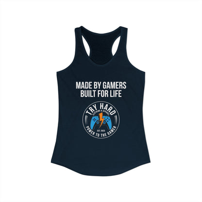Made By Gamers, Built For Life (Try Hard Logo - Color)