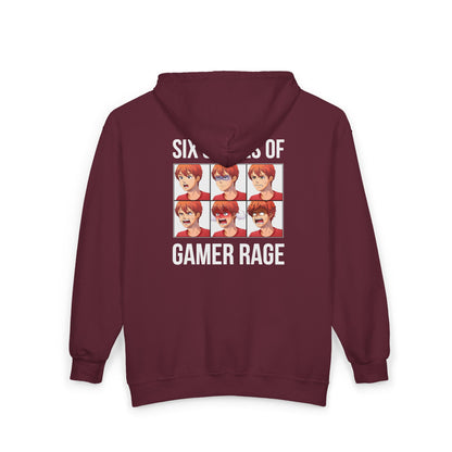 Six Stages of Gamer Rage (Male Version)