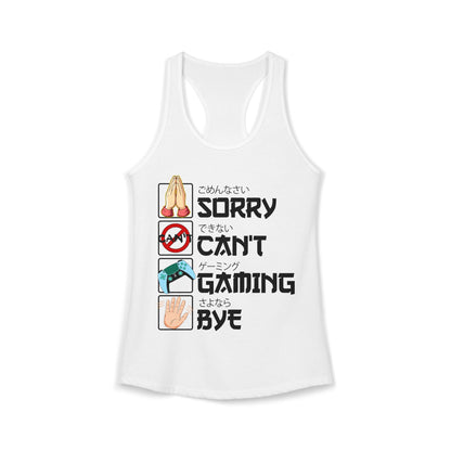 Sorry. Can't. Gaming. Bye. (Anime Version)