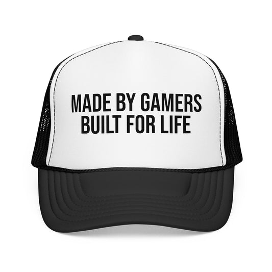 Made by Gamers Built for Life Foam Mesh Trucker Hat