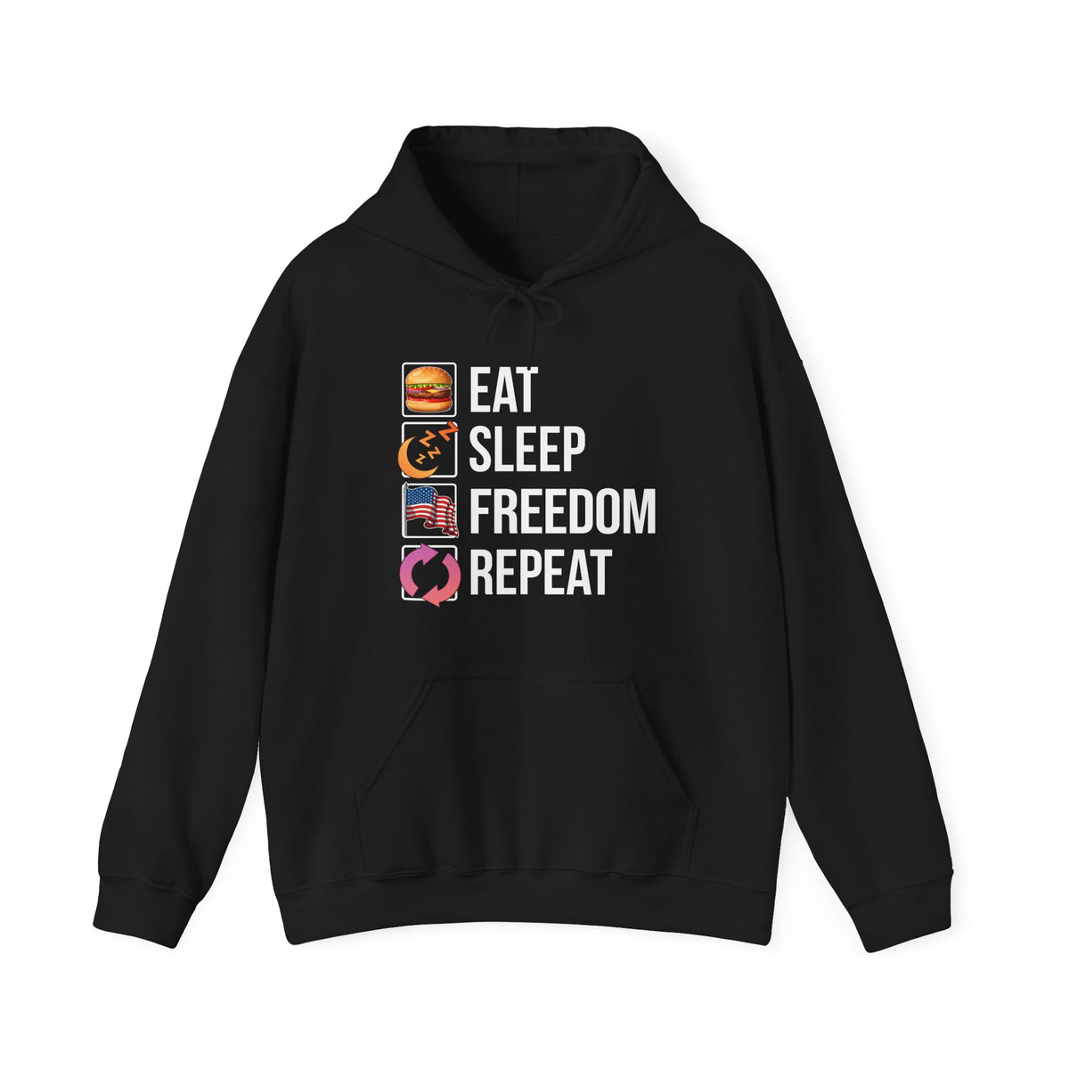 Eat. Sleep. Freedom. Repeat.