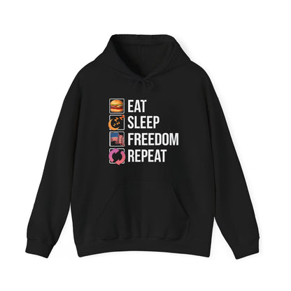 Eat. Sleep. Freedom. Repeat.