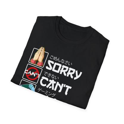 Sorry. Can't. Gaming. Bye. (Anime Version)
