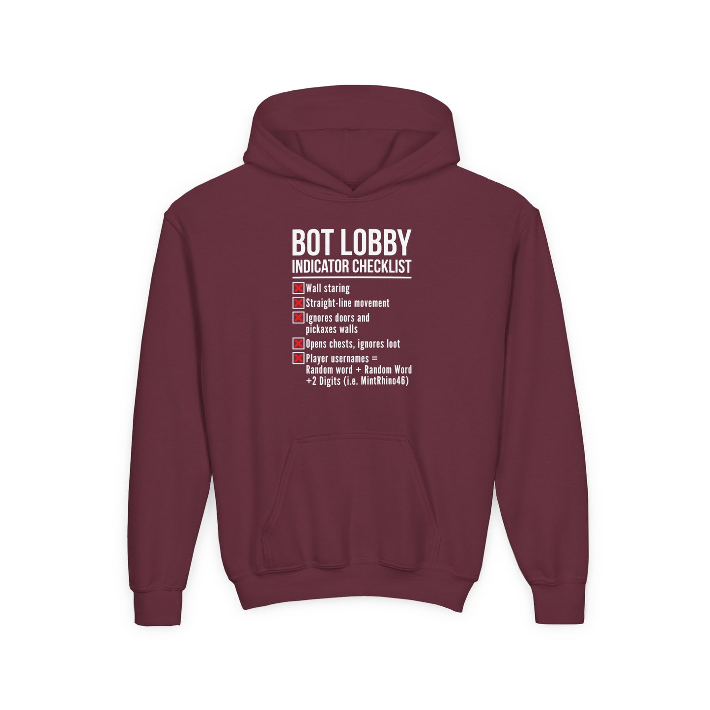 Bot Lobby Indicator Checklist
