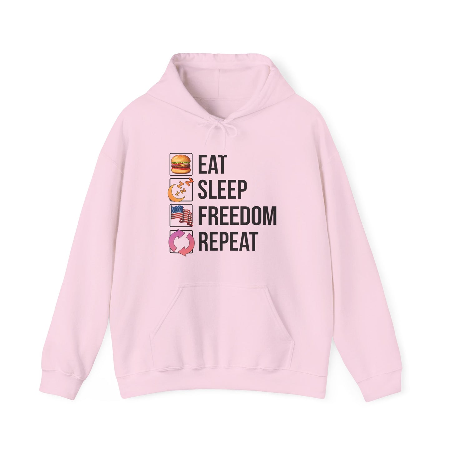 Eat. Sleep. Freedom. Repeat.