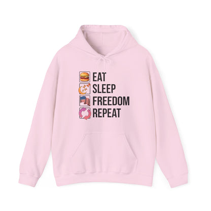 Eat. Sleep. Freedom. Repeat.