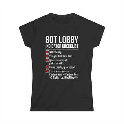 Bot Lobby Indicator Checklist