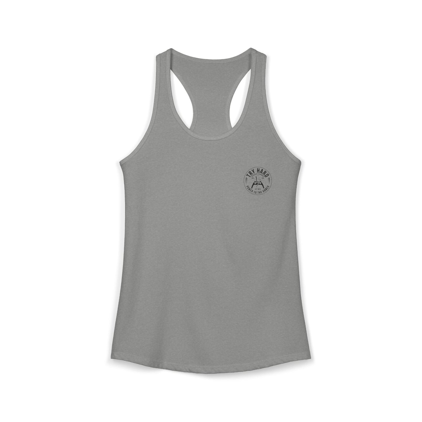Try Hard Logo - Black & White