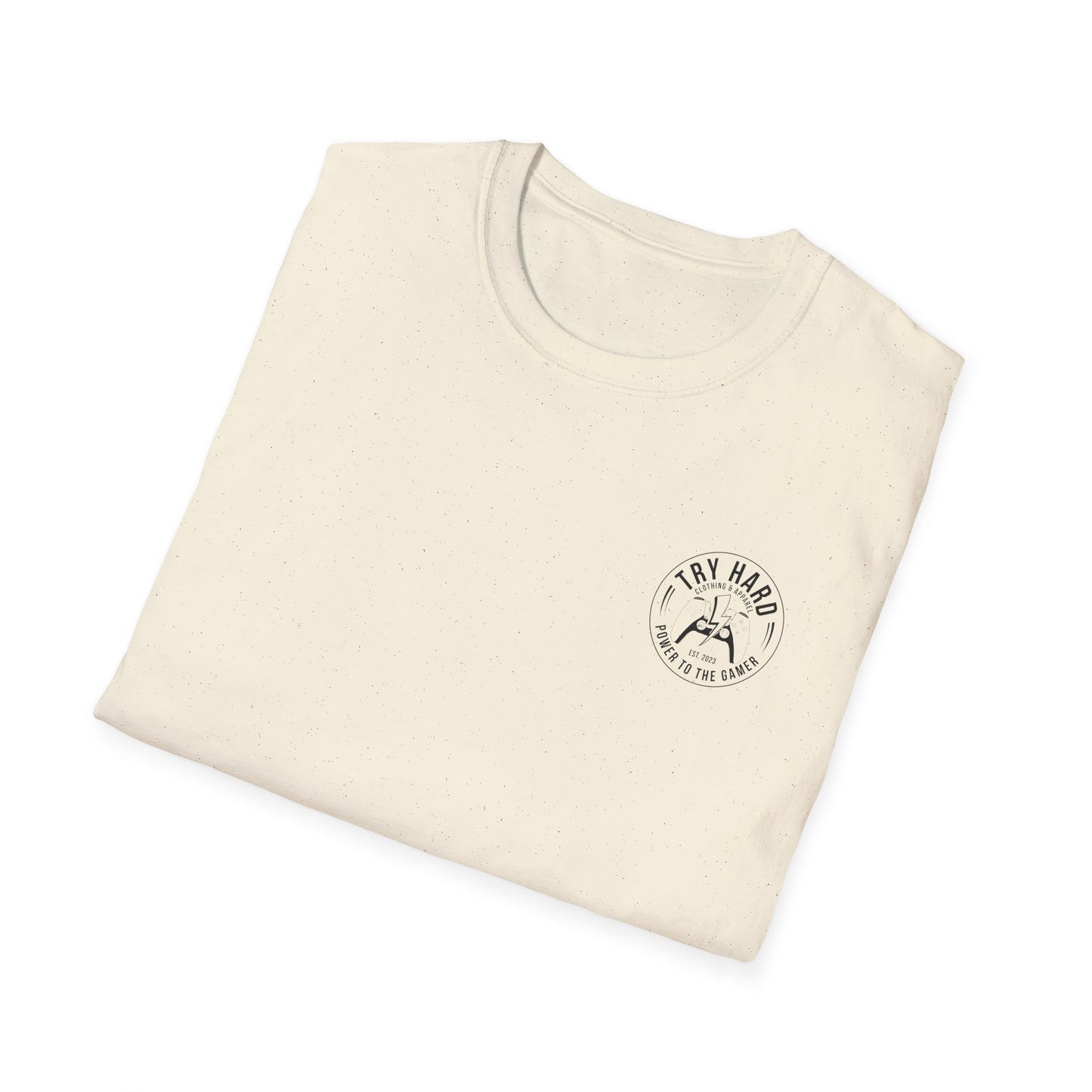 Try Hard Logo - Black & White