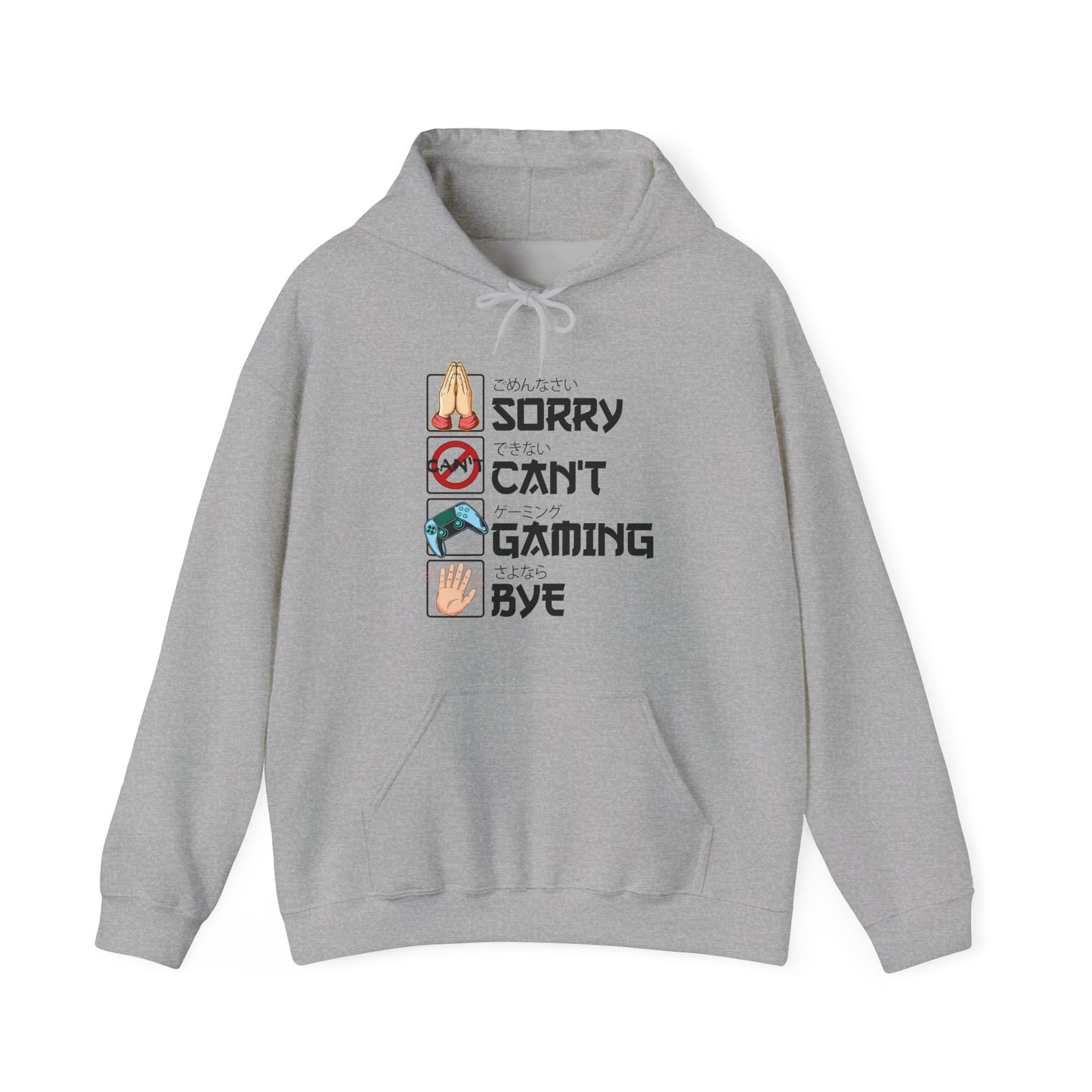 Sorry. Can't. Gaming. Bye. (Anime Version)