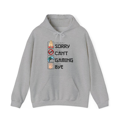 Sorry. Can't. Gaming. Bye. (Anime Version)