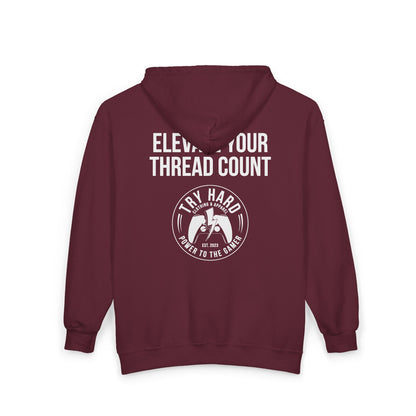 Elevate Your Thread Count (Try Hard Logo)