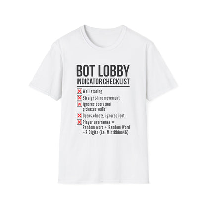 Bot Lobby Indicator Checklist