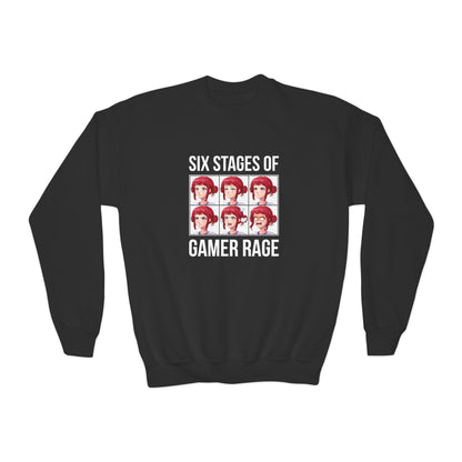Six Stages of Gamer Rage (Female Version)