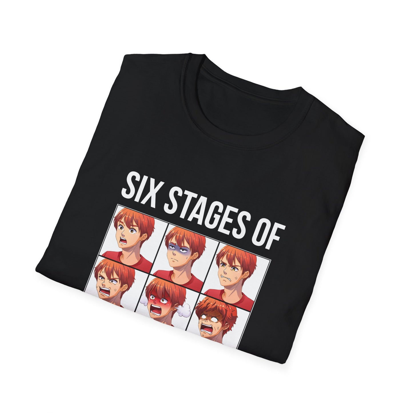 Six Stages of Gamer Rage (Male Version)