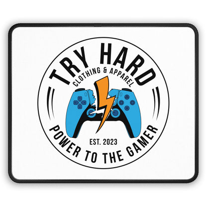 Try Hard Clothing & Apparel (Controller Logo) — Gaming Mouse Pad