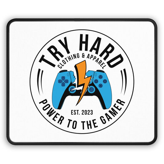 Try Hard Clothing & Apparel (Controller Logo) — Gaming Mouse Pad