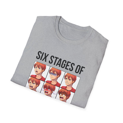Six Stages of Gamer Rage (Male Version)