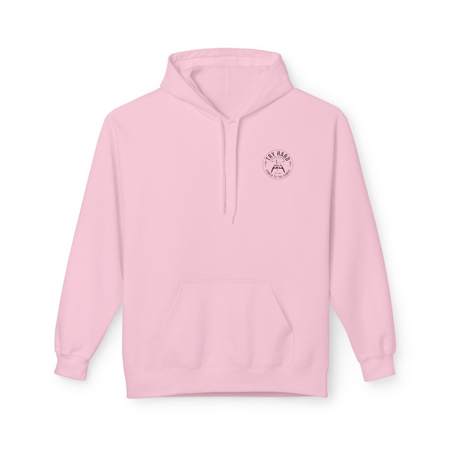 Try Hard Logo - Black & White