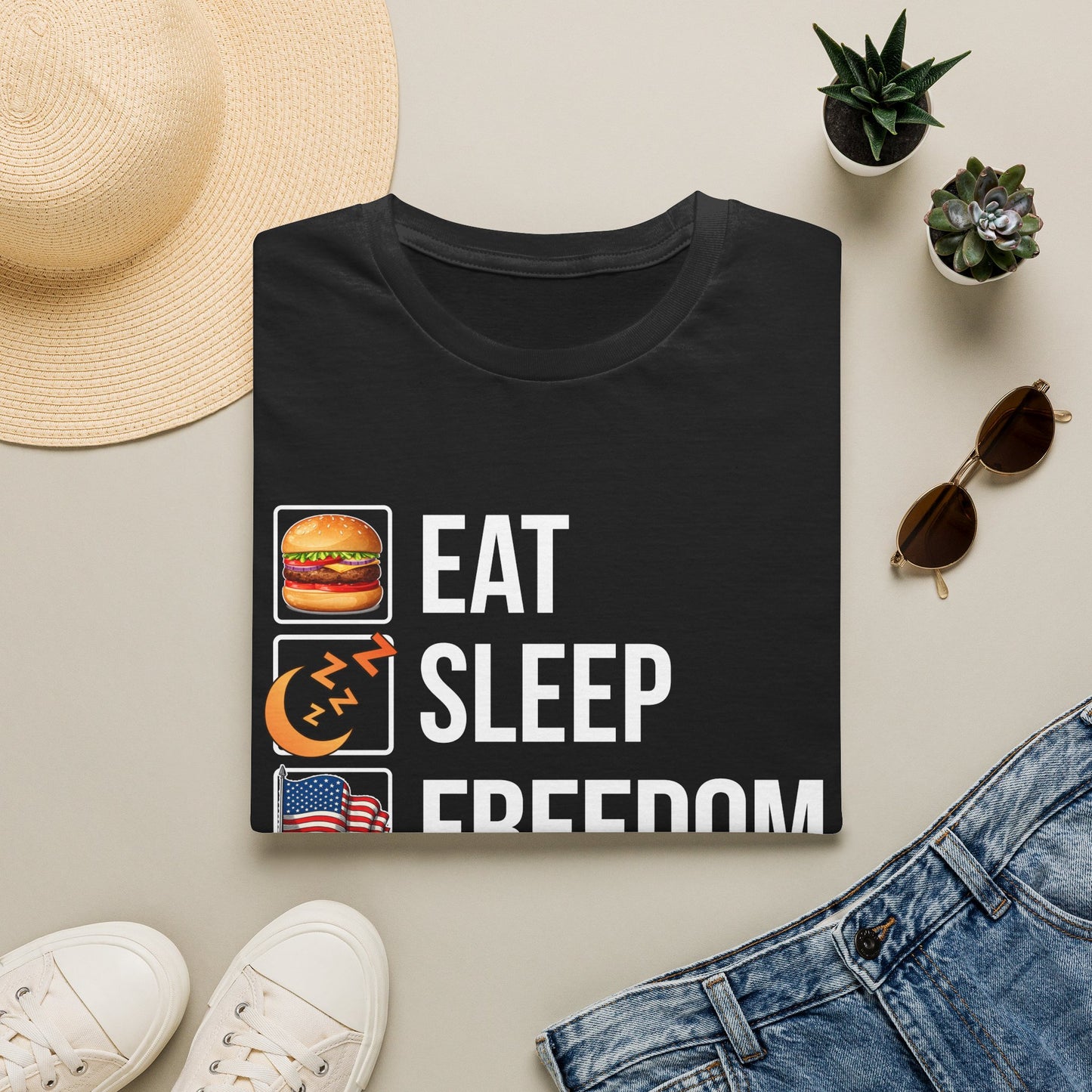 Eat. Sleep. Freedom. Repeat.