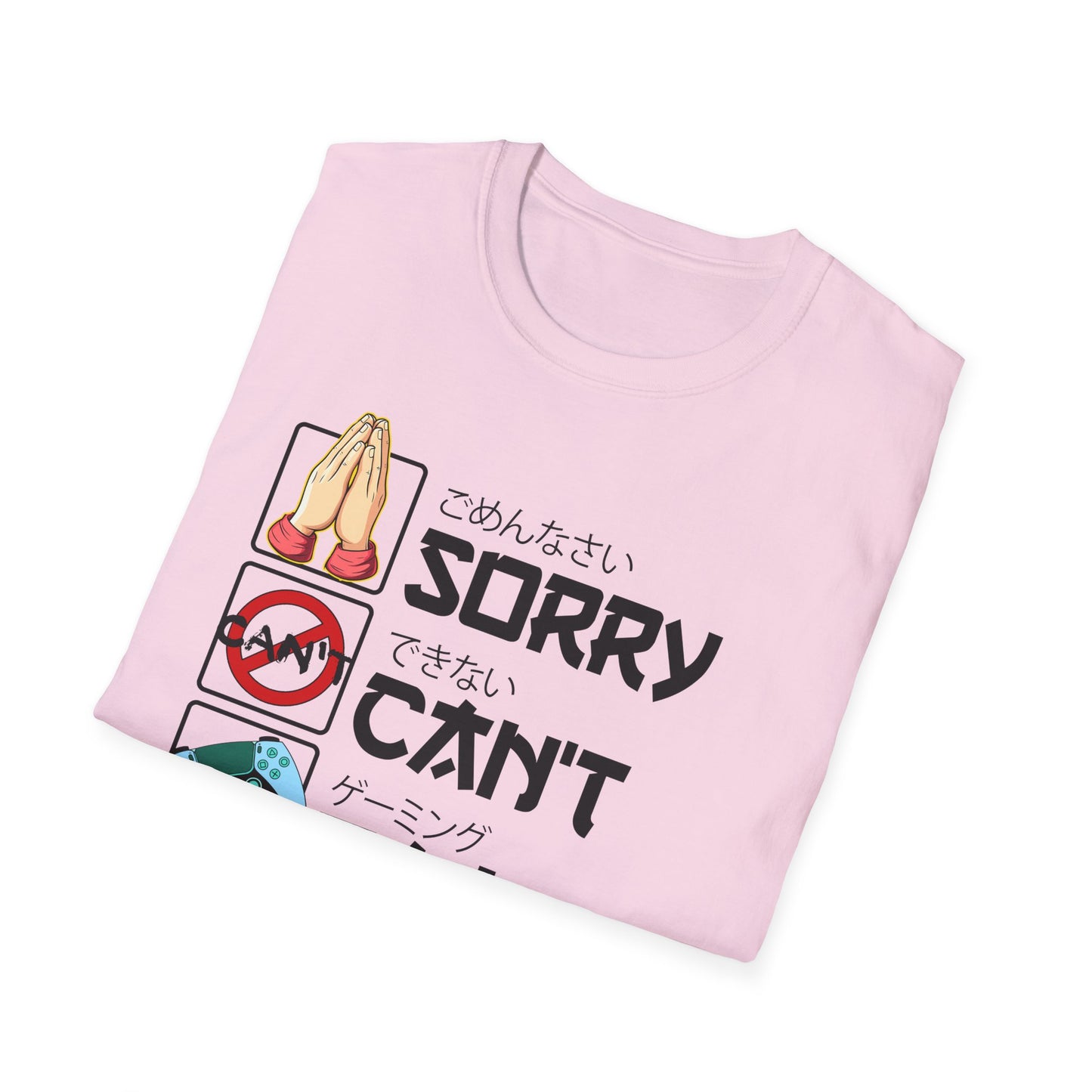 Sorry. Can't. Gaming. Bye. (Anime Version)