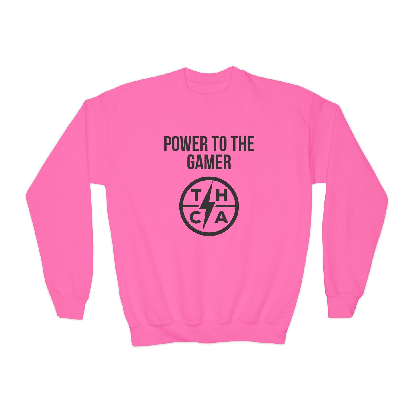 Power to the Gamer (THCA Logo)