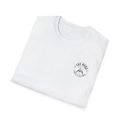Try Hard Logo - Black & White