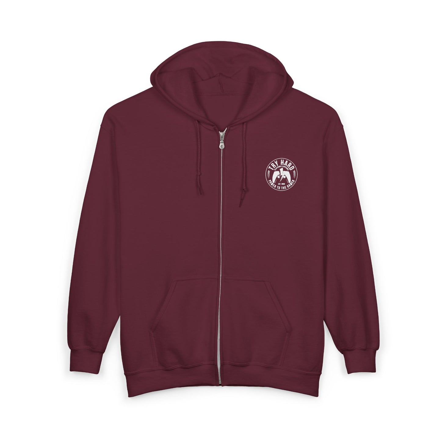 Try Hard Logo - Black & White