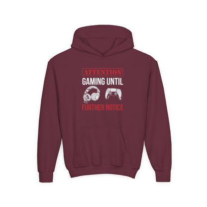 Attention: Gaming Until Further Notice