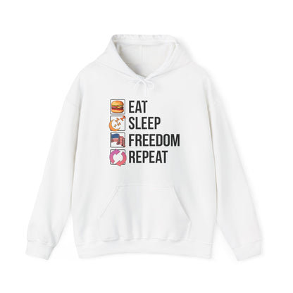 Eat. Sleep. Freedom. Repeat.