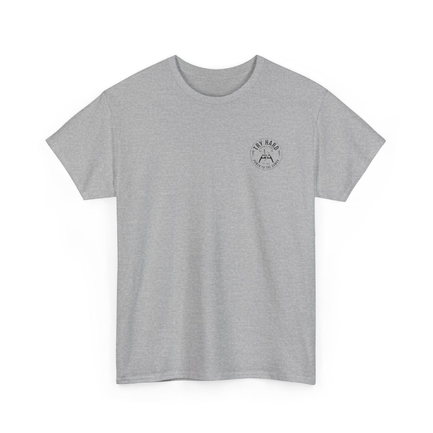 Try Hard Logo - Black & White